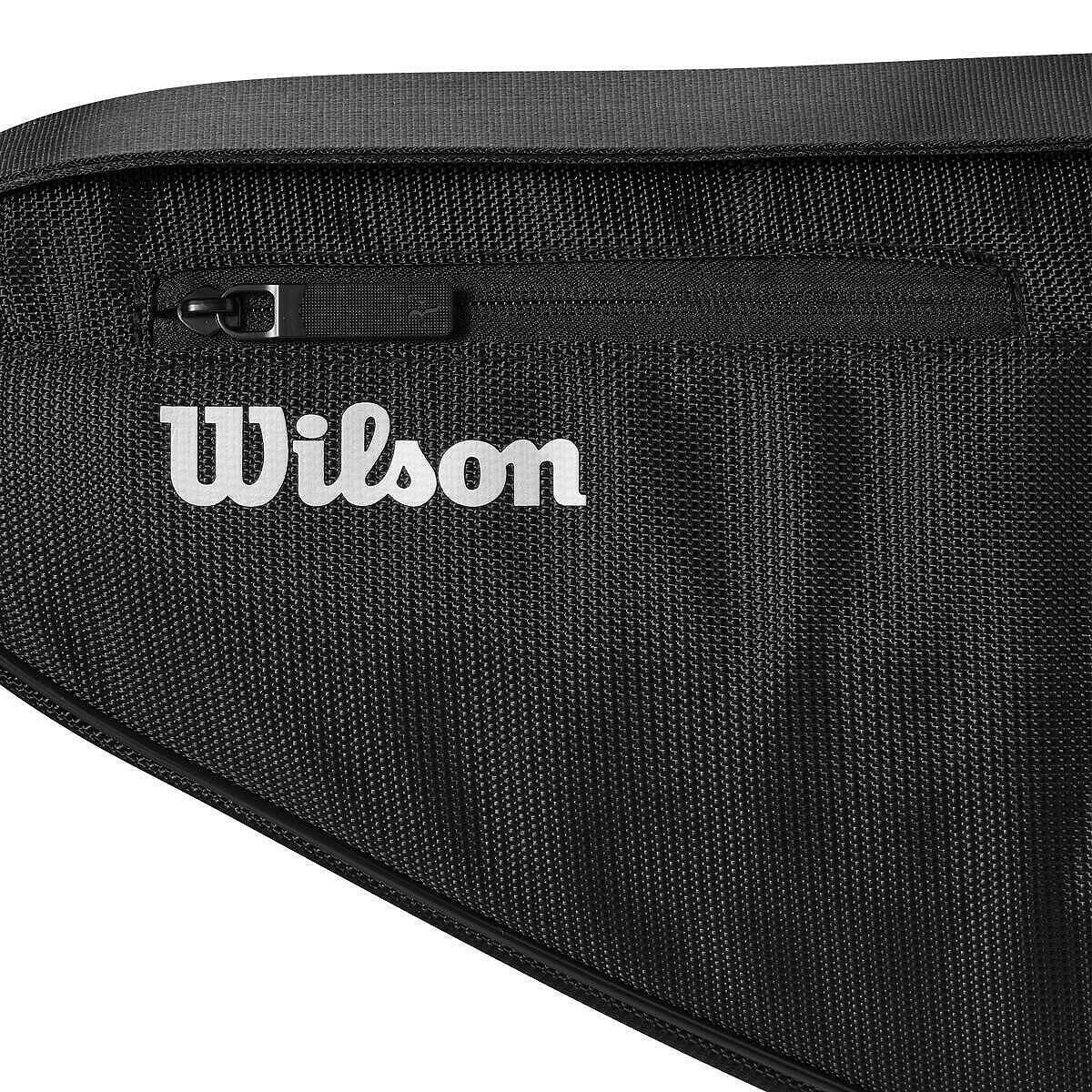 Wilson RF tennis racket case with pocket and RF logo, a stylish choice for Wilson tennis rackets and tennis bags