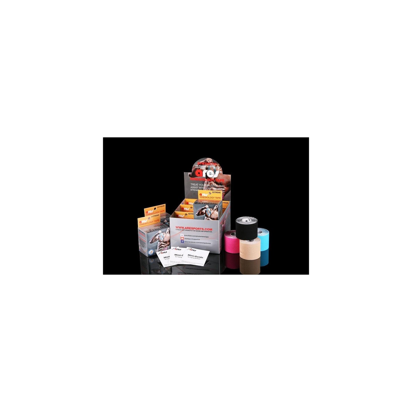 Кинезио тейп ленти Ares Extreme 5 см х 5
