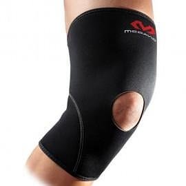 Elastic knee sleeve with patella opening MCDAVID