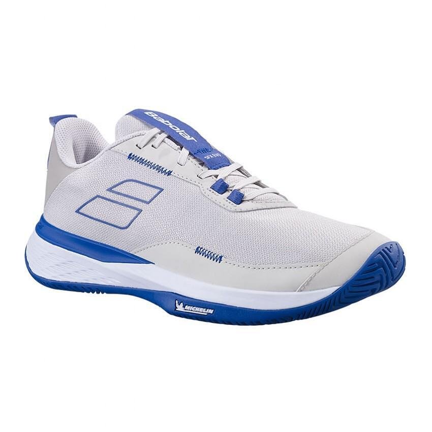 Men's Babolat SFX ALL COURT OAT MEAL shoes – comfortable tennis shoes for all courts and stability.