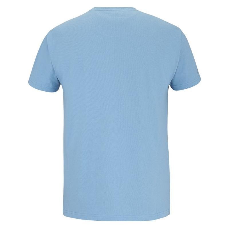 Мъжка тениска Babolat DRIVE COTTON - drive blue, лека и удобна за тренировки и мачове