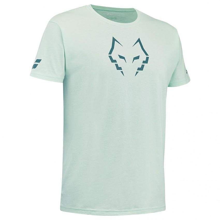 Men's Babolat TEE LEBRON T-shirt - misty jade, lightweight and comfortable for tennis and padel