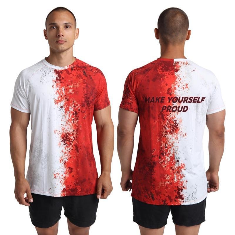 Men's PRO CONDITIONING T-shirt - red/white