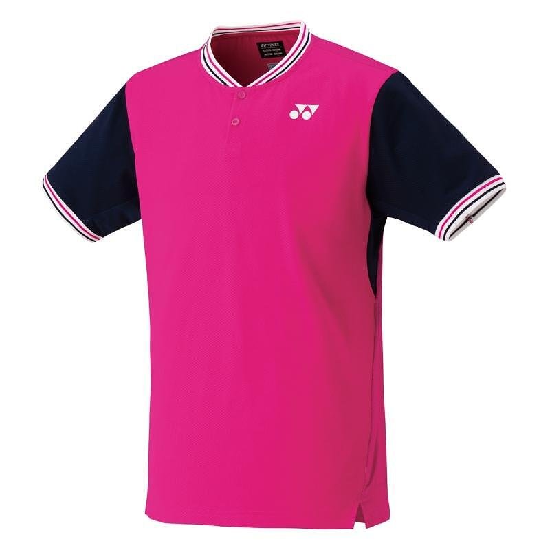 Men's Yonex 10499 Rose Pink Roland Garros T-shirt, stylish and comfortable for tennis