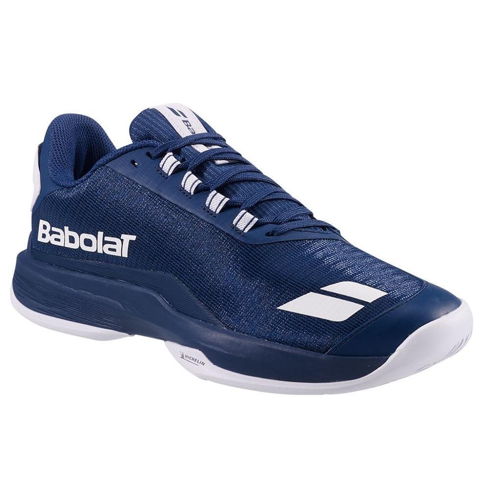 Мъжки маратонки Babolat JET TERE 2 PREMIUM AC D.ARK BLUE – леки тенис маратонки за бърза и динамична игра.