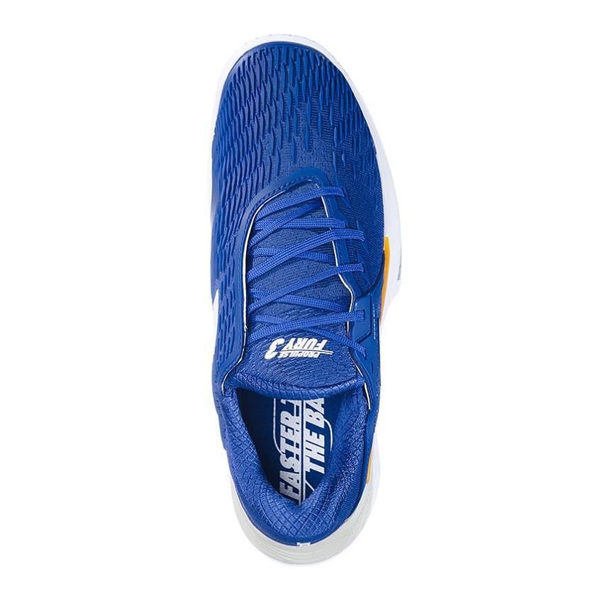 Pantofi sport bărbătești Babolat PROPULSE FURY 3 AC MOMBEO BLUE – pantofi de tenis albaștri pentru stabilitate și durabilitate