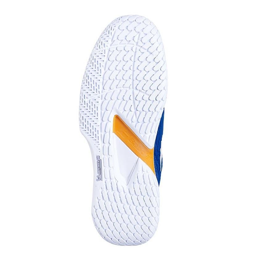 Pantofi sport bărbătești Babolat PROPULSE FURY 3 AC MOMBEO BLUE – pantofi de tenis pentru stabilitate, durabilitate și protecție