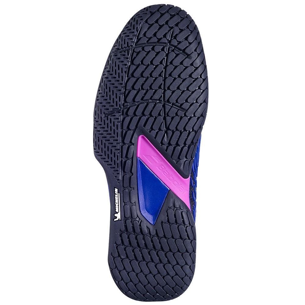 Мъжки маратонки Babolat PROPULSE FURY 3 ALL COURT - black, dark blue с стабилна подметка за тенис и all court игра