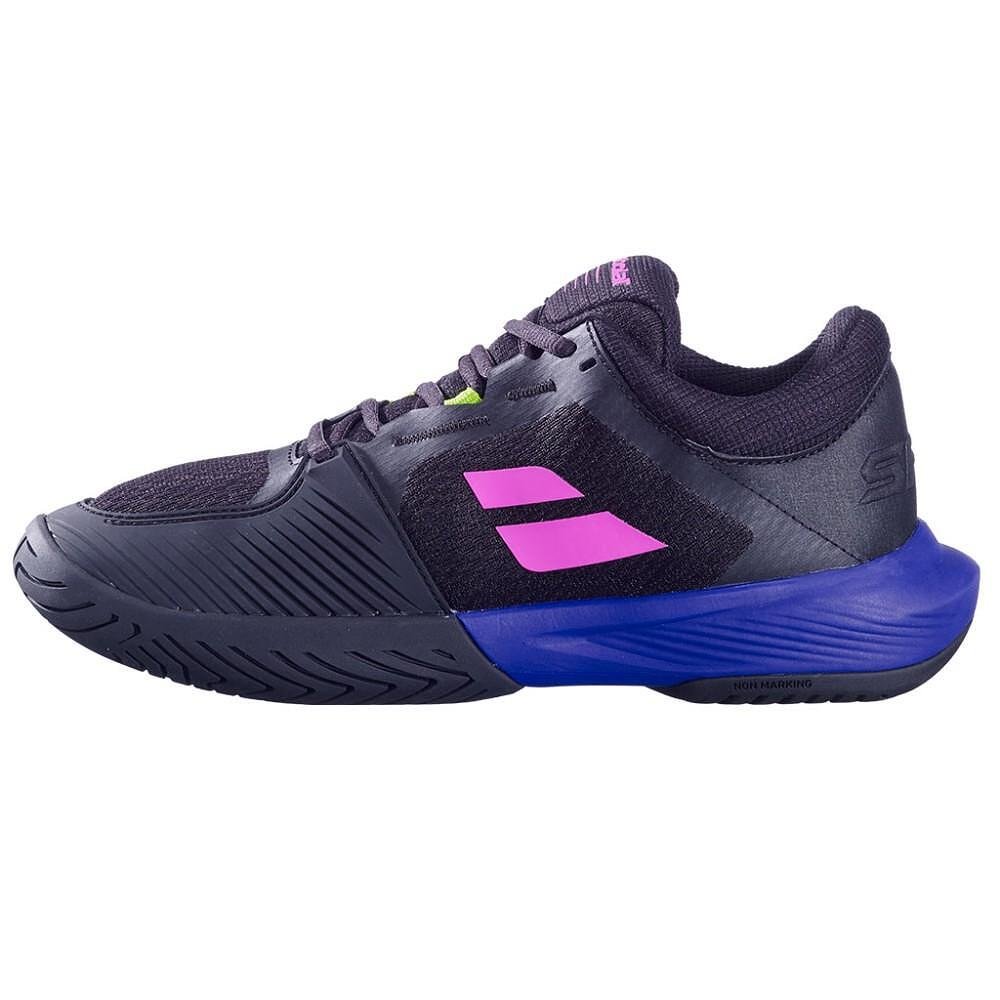 Мъжки маратонки Babolat SFX 4 ALL COURT - BLACK, DARK BLUE, тенис обувки за комфорт и стабилност