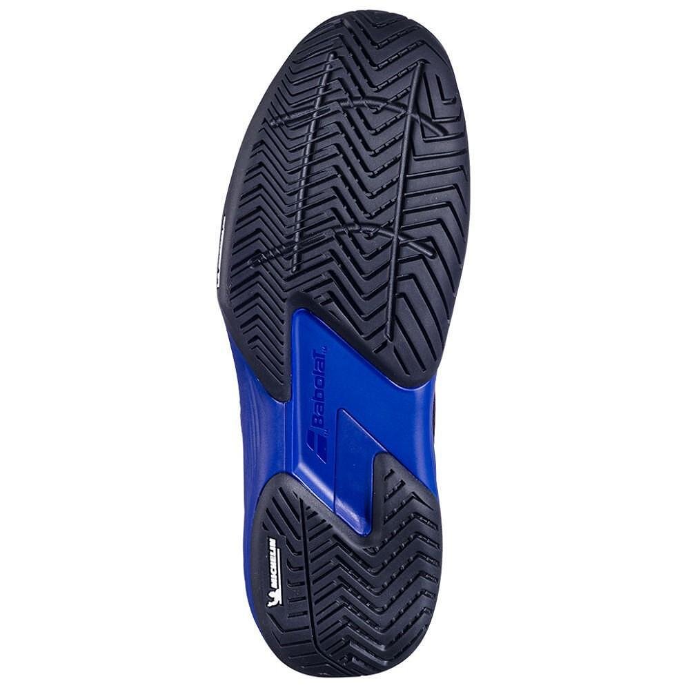 Мъжки маратонки Babolat SFX 4 ALL COURT - BLACK, DARK BLUE, тенис обувки за all courts с комфорт и стабилност