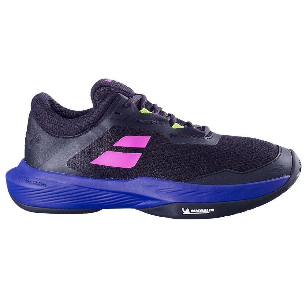 Мъжки маратонки Babolat SFX 4 ALL COURT - BLACK, DARK BLUE – комфортни тенис маратонки за all court игра