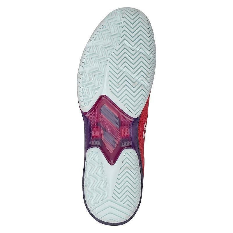 Мъжки маратонки Yonex PC AD-ACCEL Sunset Red с висока стабилност и лекота за тенис и падел