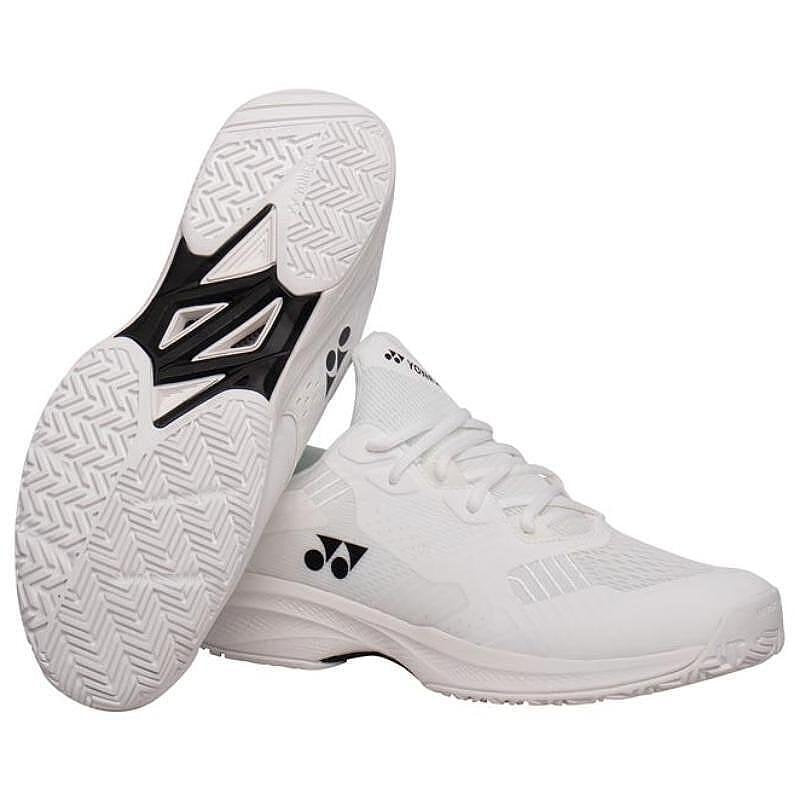 Men's Yonex PC Sonicage White shoes – lightweight Yonex tennis shoes for comfort, speed, and stability on court.