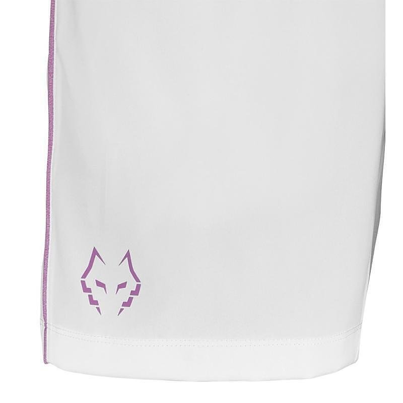 Мъжки шорти Babolat SHORT LEBRON 2025 - white, леки бели падел шорти с еластична талия и джобове