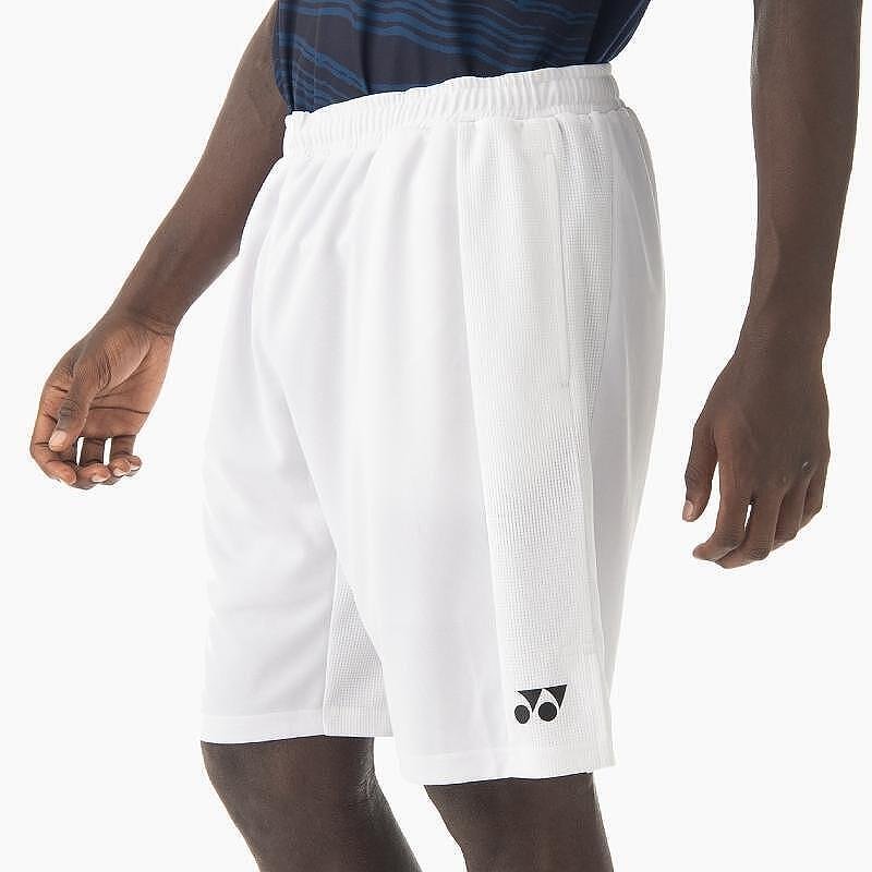 Мъжки шорти Yonex Men's Club Team White – бели спортни шорти Yonex за тенис и падел