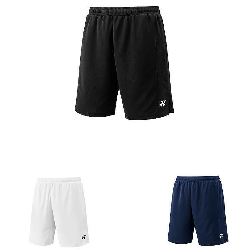 Мъжки шорти Yonex Men's Club Team Black – леки, дишащи и устойчиви спортни шорти за тенис и активен стил.