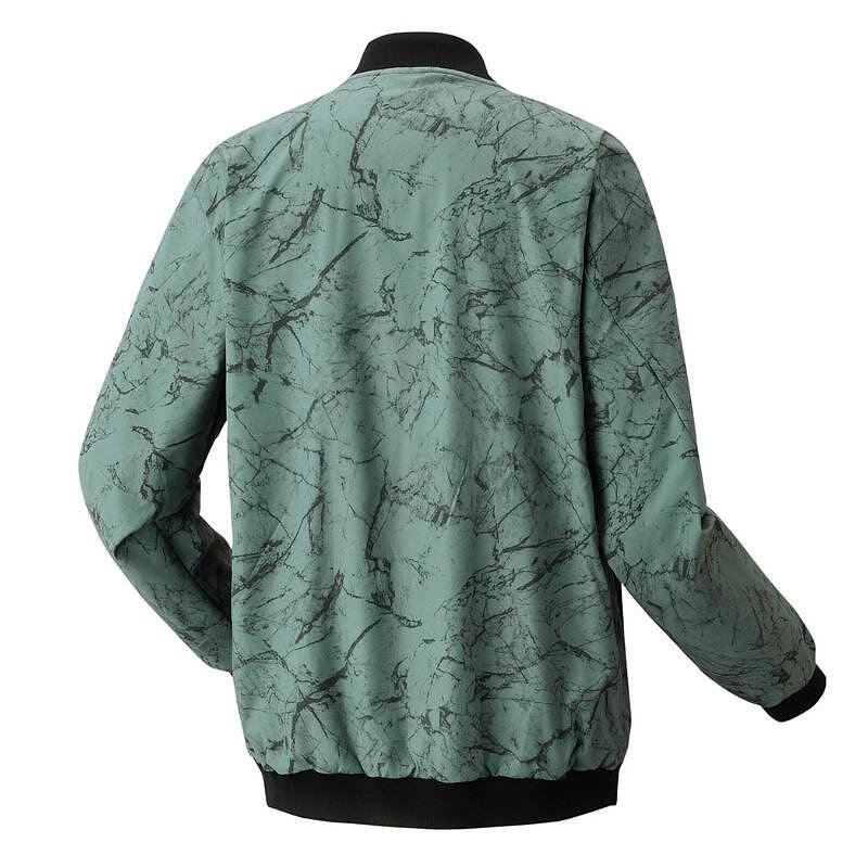 Hanorac bărbătesc Yonex Warm-up Jacket CLUB TEAM Olive - jachetă sport stilată Yonex pentru tenis și antrenamente