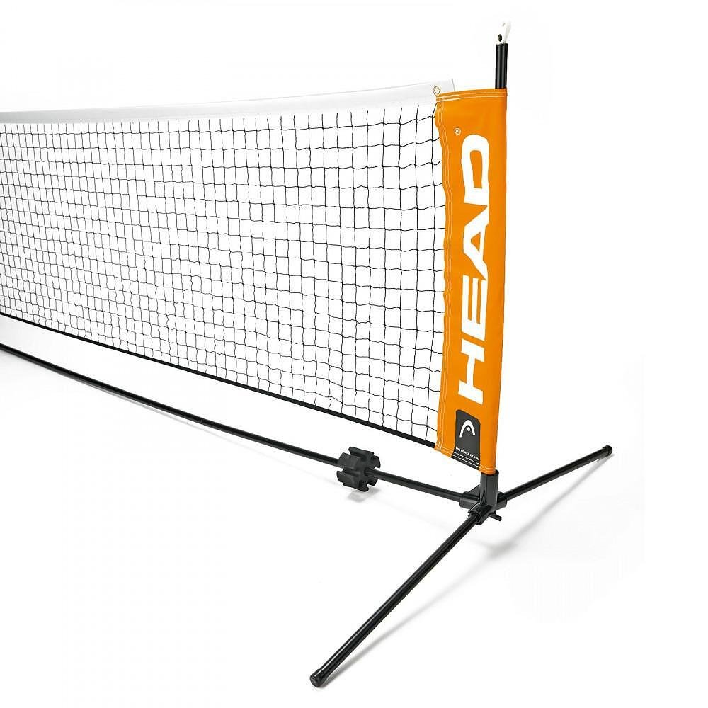 HEAD Mini Tennis Net - 6.1 m for training and matches, sturdy and easy to set up in tennis equipment