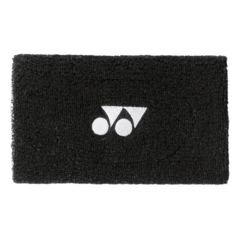 Yonex AC494 Black wristband - black Yonex wristband for tennis and padel, comfortable and stylish.