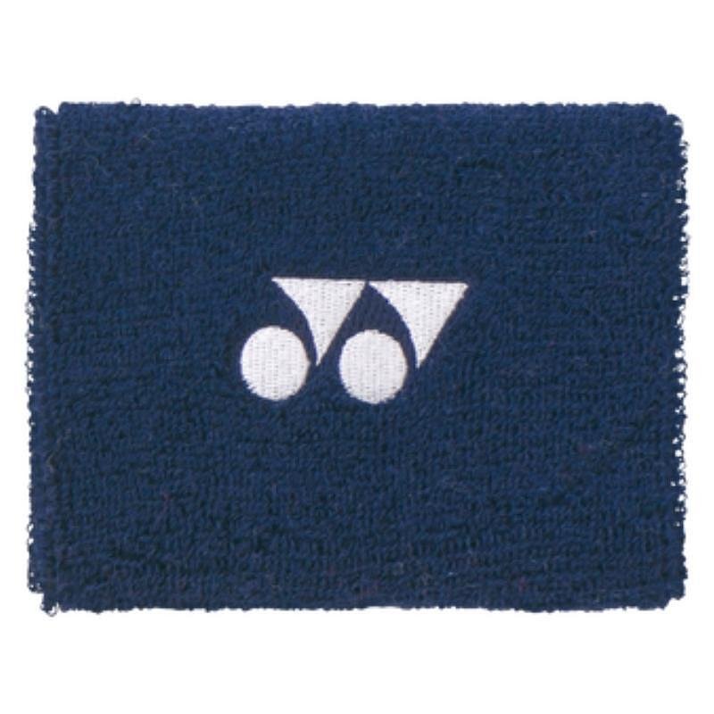 Bandă pentru încheietură Yonex Wristband AC492 Midnight Navy, bandă albastru închis pentru antrenament și meci, Yonex, echipament de tenis