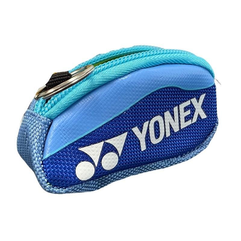 Port-chei tip etui YONEX Blast Blue/Turquoise – accesoriu elegant albastru/turcoaz pentru chei, bancnote și obiecte mici.