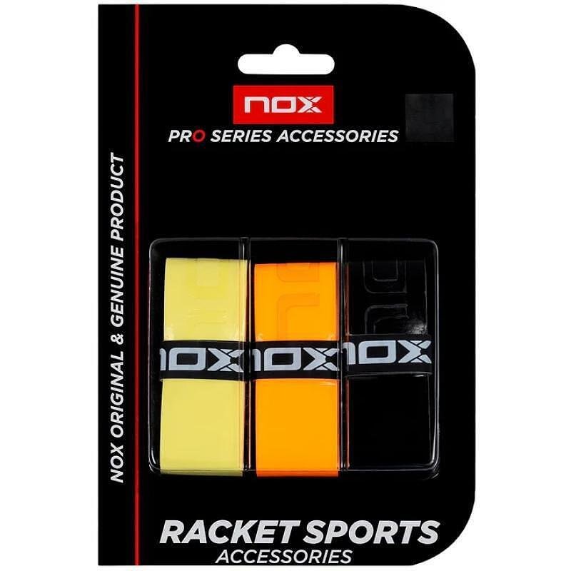 Падел грипове Nox Colores x3 - Блистер опаковка с 3 професионални overgrip-а
