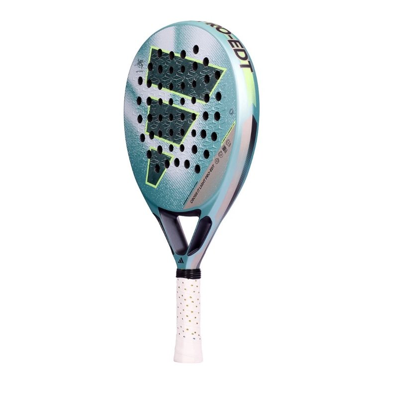 Падел ракета Adidas Cross It Light Pro EDT с кръгла форма и централен sweet spot за професионални играчи.