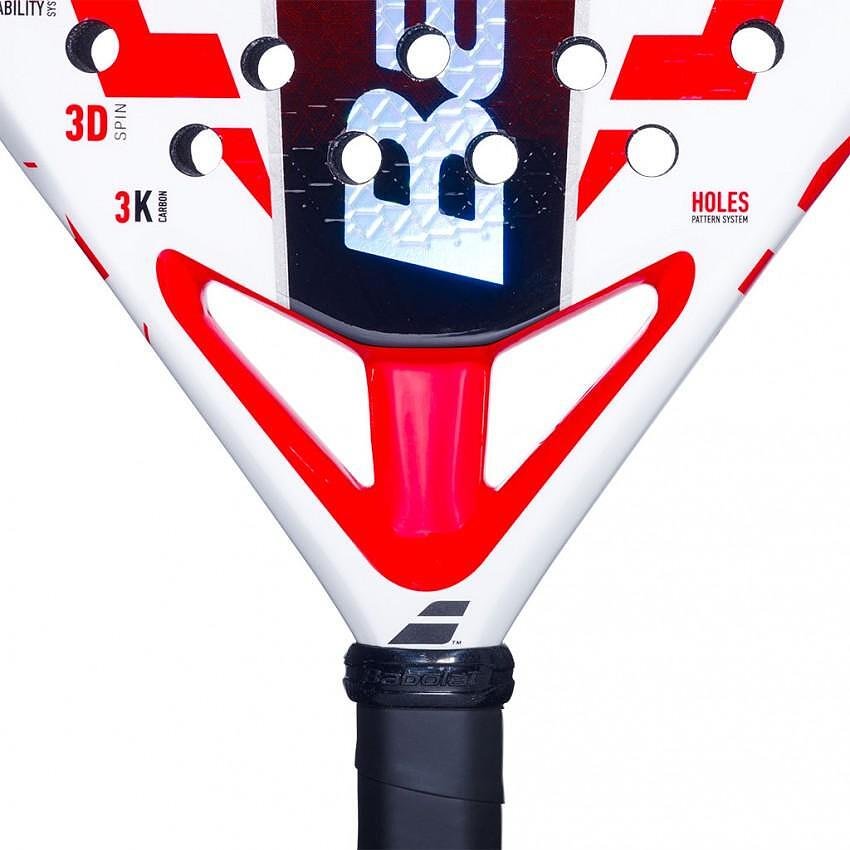 Padel racket Babolat VIPER JUAN LEBRON 2.5 2025 for powerful and precise play, 3K carbon and head heavy balance