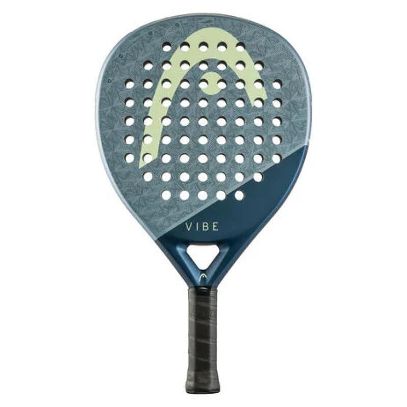 Rachetă de padel Head VIBE 2026 - albastru, galben pentru începători, cu control și confort. Rachete de padel, rachetă de padel, padel raketa.