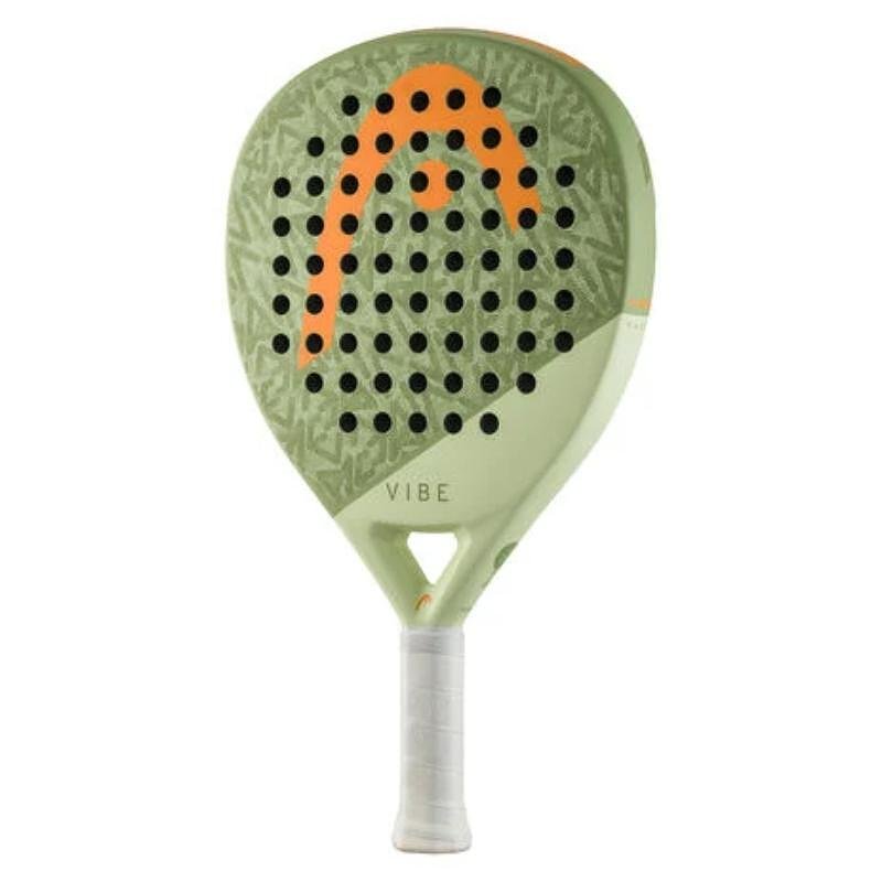 Падел ракета Head VIBE 2026 - green, orange - лека и удобна падел ракета за начинаещи с отличен контрол и мощност