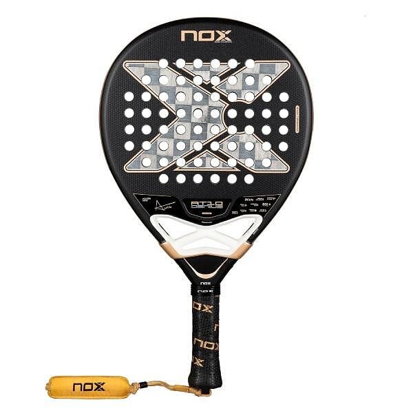 NOX AT10 Genius 18K Alum Padel Racket (Agustin Tapia)
