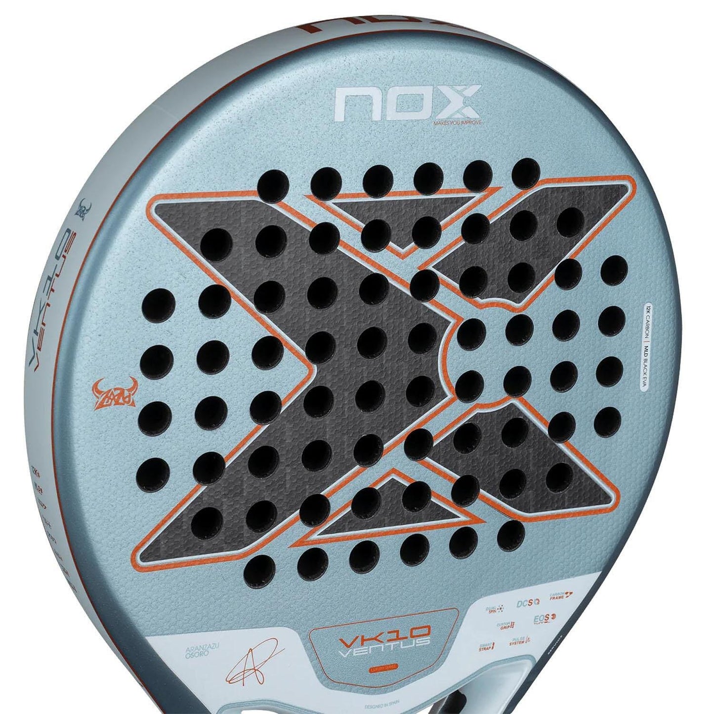 NOX VK10 Ventus Control 12K 26 padel racket