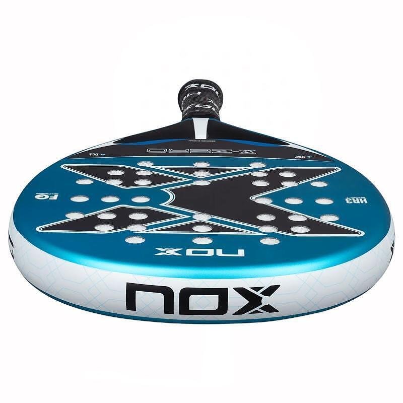 Padel racket NOX X-Zero Blue– light, comfortable, and easy to control, suitable for beginners and intermediate players.