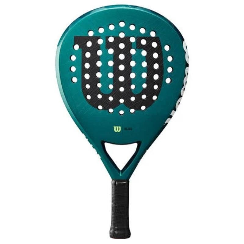 Wilson Blade V3 padel racket for attacking players, teardrop shape, explosive power and stability