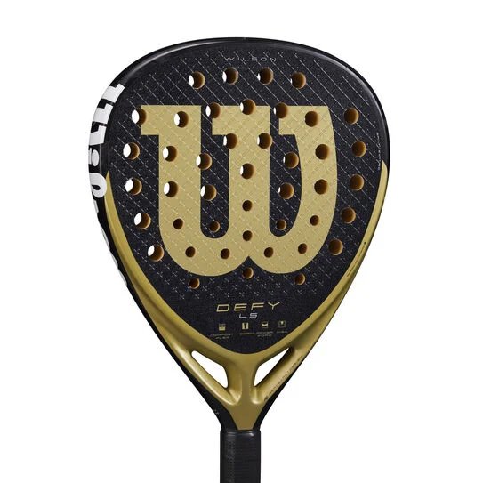 Padel racket Wilson Defy LS V1 – a light, powerful, and maneuverable padel racket for aggressive play and strong spin.