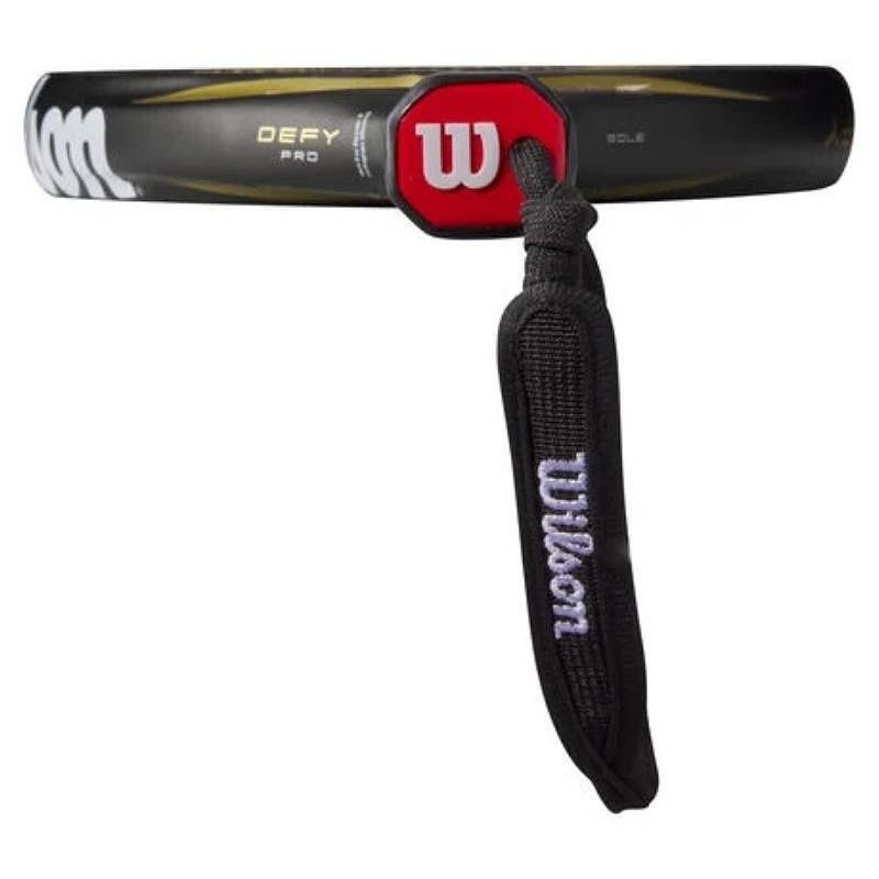 Padel racket Wilson Defy Pro V1 - a powerful padel racket with a carbon face and aerodynamic design.