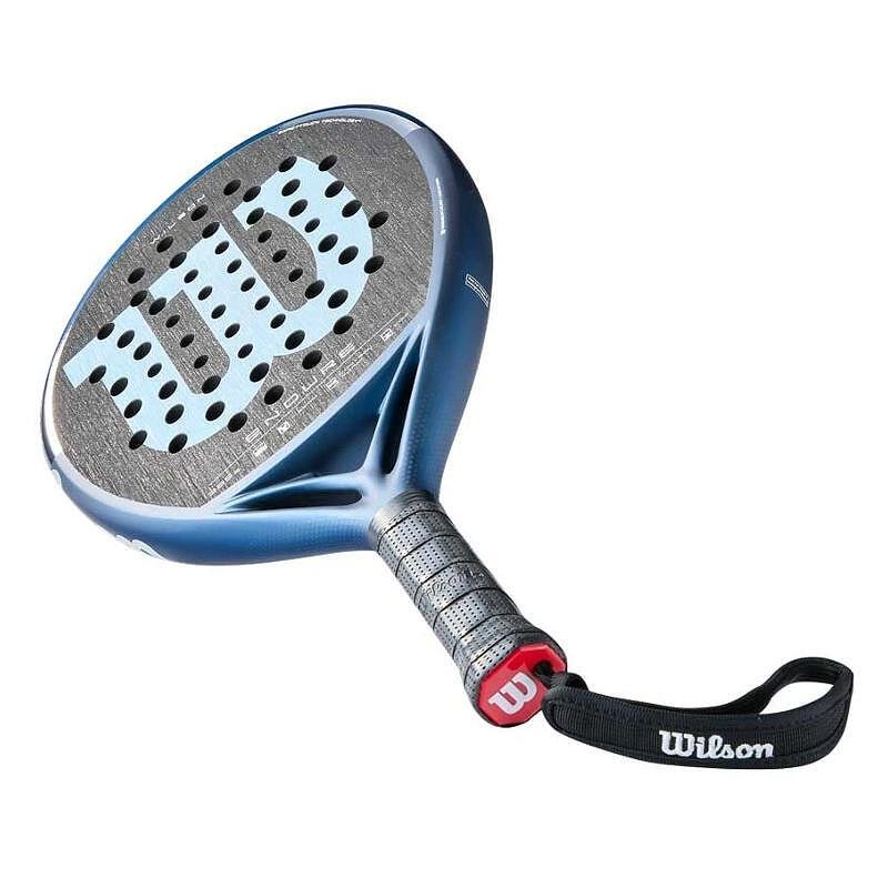 Wilson Endure V1 padel racket for control and comfort, with a round shape and low balance for intermediate to advanced players