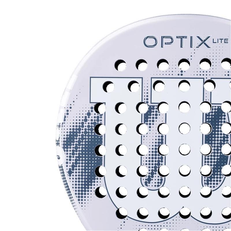 Wilson Optix V2 Lite Lilac padel racket – a lightweight and comfortable racket for beginners with a large sweet spot