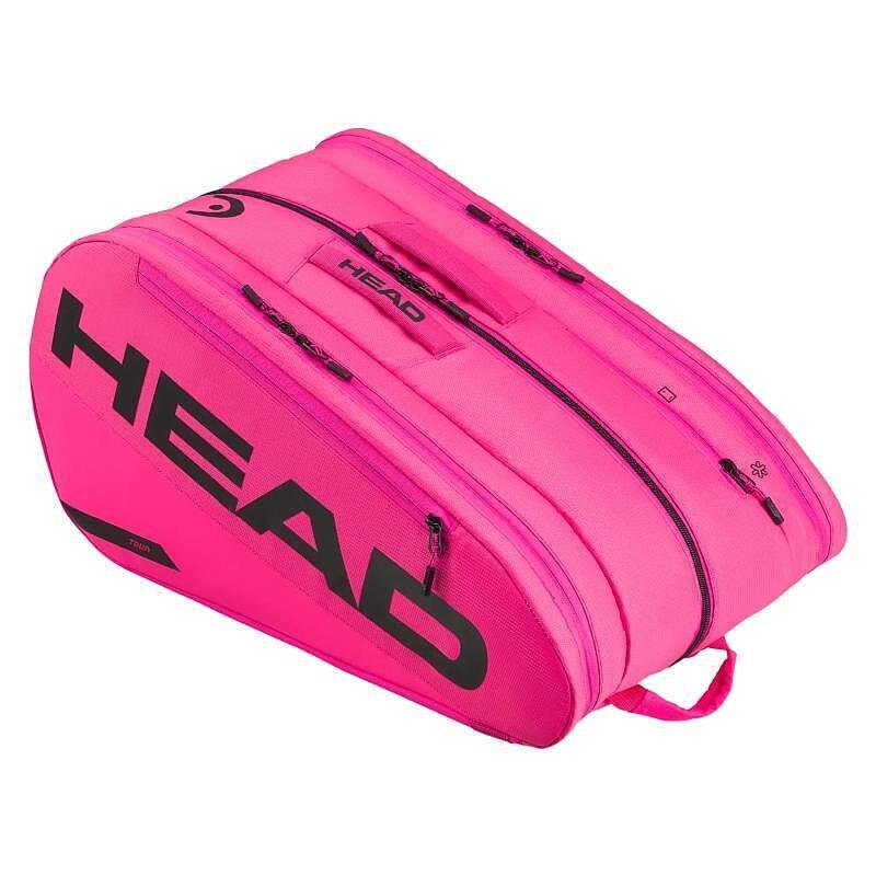 Падел термобег Head Tour Pink – розов термобег за падел ракети с джобове и защита за екипировка