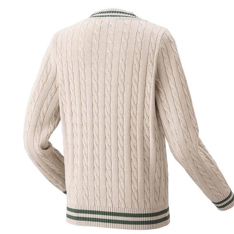 Пуловер Yonex 2025 Unisex Sweater OATMEAL – стилен бежов пуловер за тренировка и ежедневие