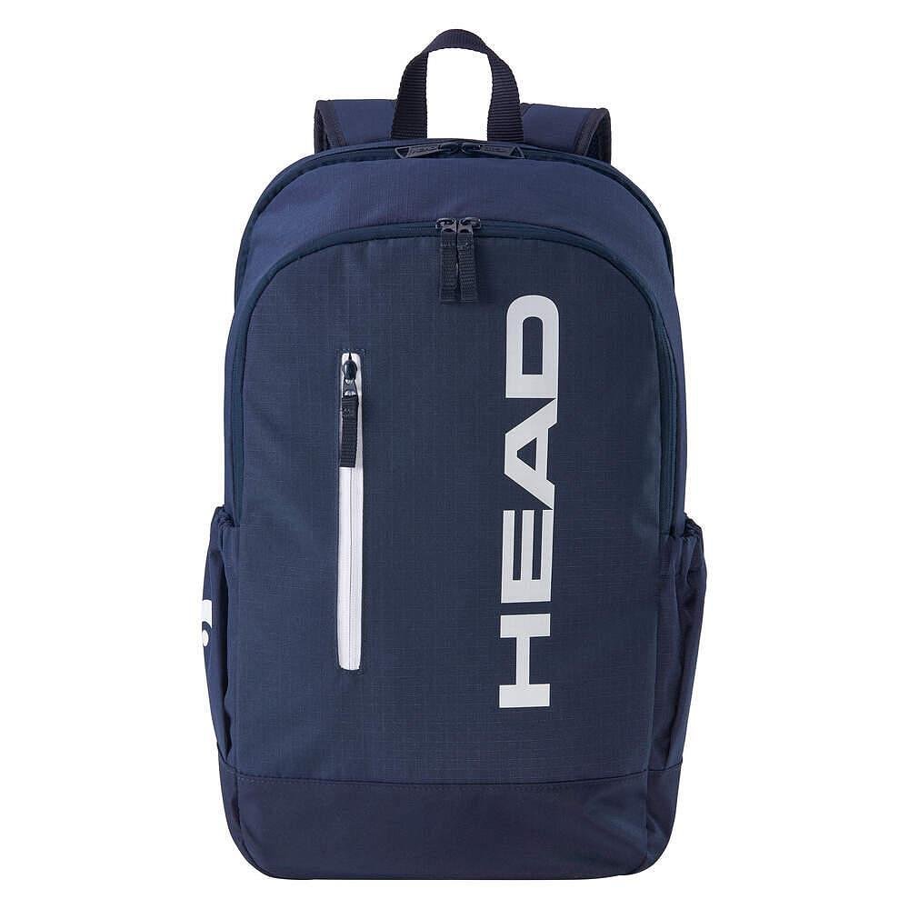 Head Base 17L Navy backpack - stylish tennis backpack for rackets, gear and trips to the court