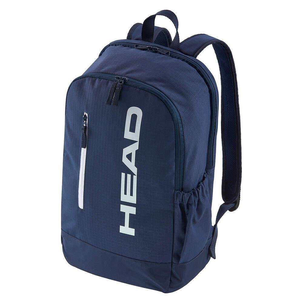 Head Base 17L Navy backpack – stylish tennis backpack with a racket compartment, ideal for tennis gear and trips to the court.