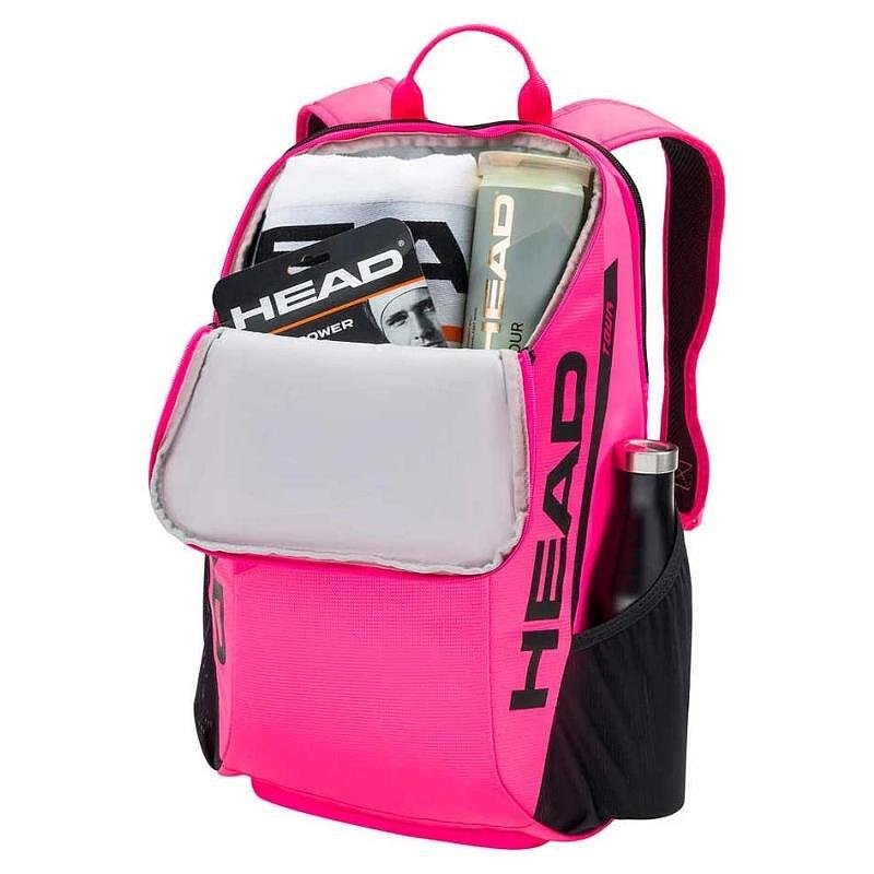 Раница Head Tour 25L Pink - розова тенис раница с джоб за телефон и отделение за обувки, тенис сакове