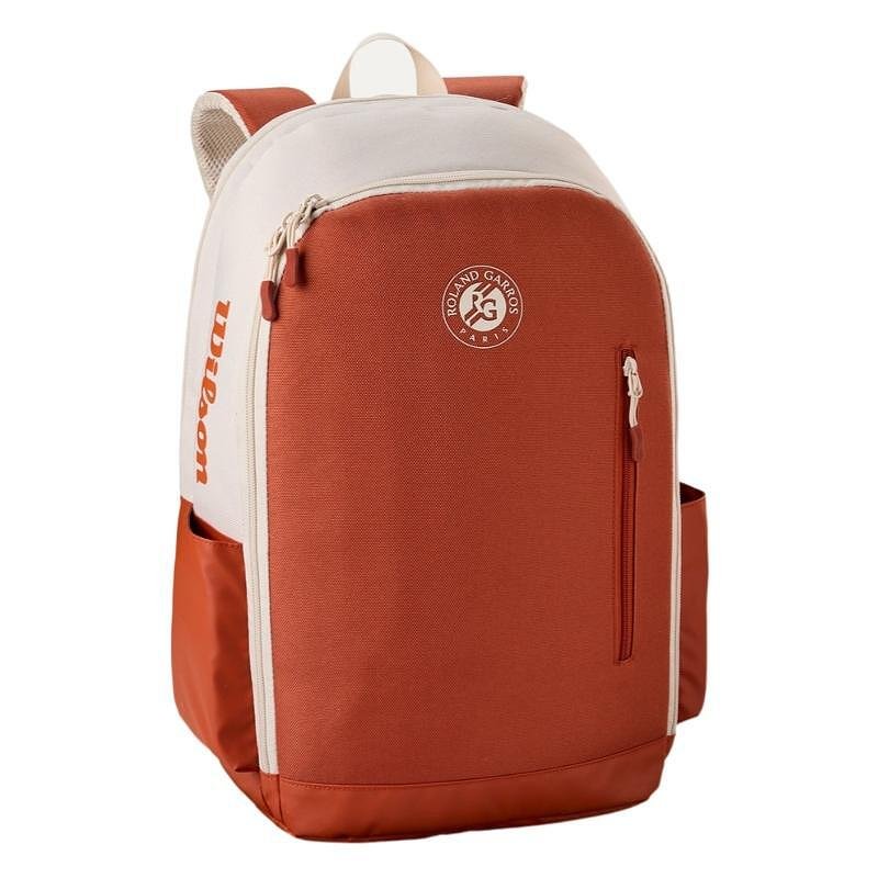 Wilson Team Roland Garros backpack – a stylish tennis backpack for rackets and gear, suitable for tournaments and training.