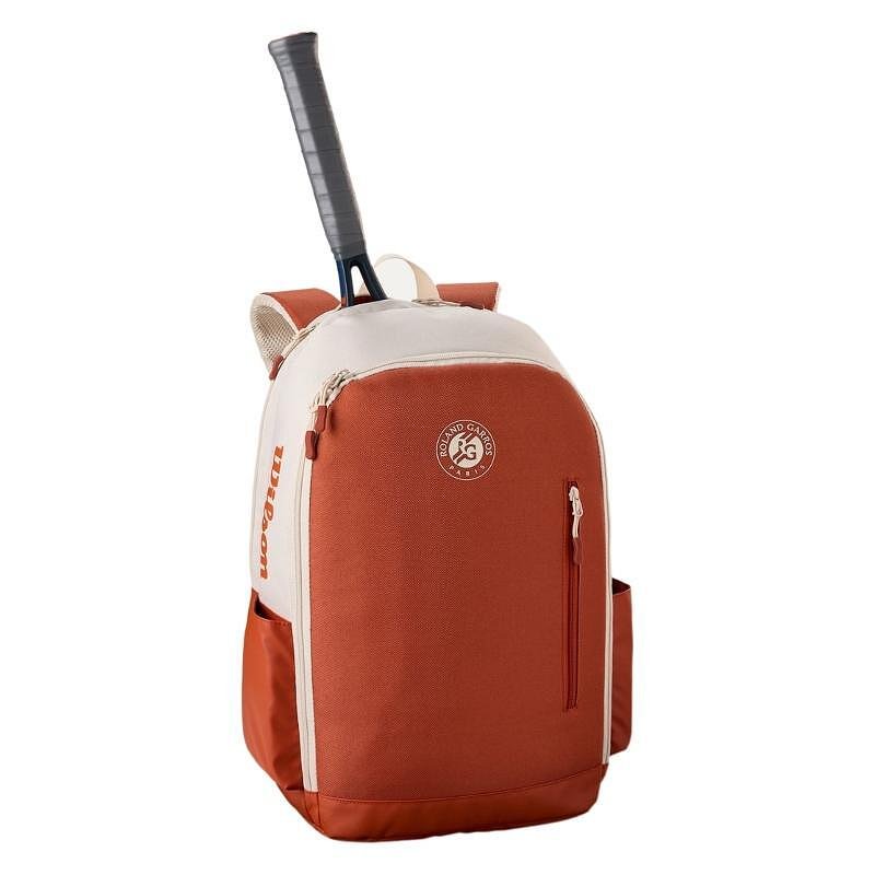 Wilson Team Roland Garros backpack tennis bag for up to 2 rackets, stylish design for active players and tennis gear