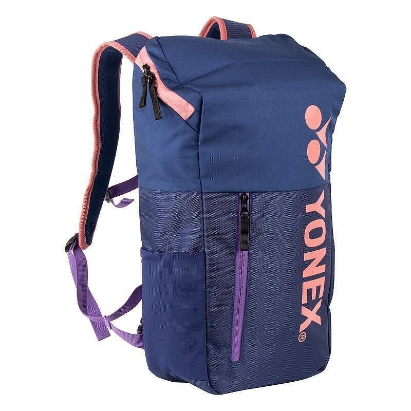 Раница Yonex Club Line 26L Midnight Navy – стилна тенис раница за бадминтон, пътуване и ежедневна употреба