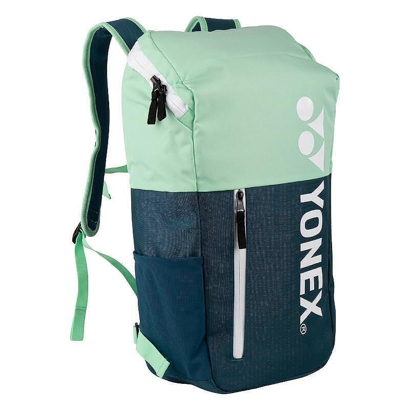 Раница Yonex Club Line 26L Petrol/Mint – стилна тенис раница Yonex за тенис екипировка, тенис сакове и бадминтон ракети