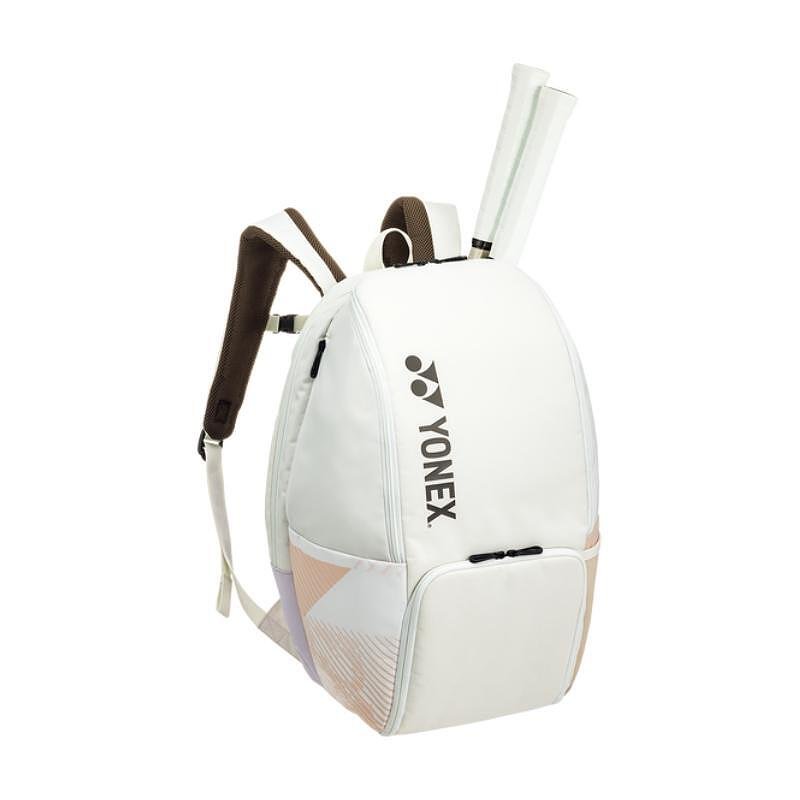 Раница Yonex PRO BACKPACK B Sand Beige – тенис раница за ракети, тенис екипировка и удобни тенис сакове