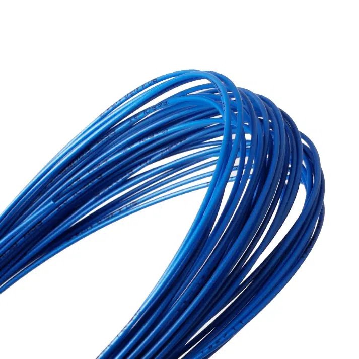 Рулон Babolat RPM POWER 200 m - electric blue, ко-полиестерен кордаж за тенис ракети и падел ракета с топ спин и контрол