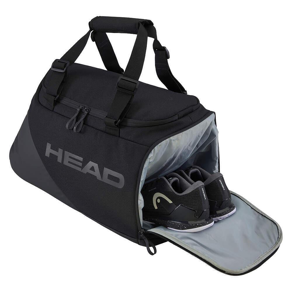 HEAD Pro X Court 48L bag – a stylish tennis bag with a shoe compartment, ideal for tennis gear and a tennis shop.